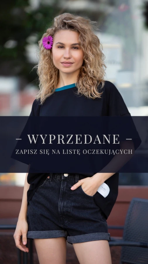 BLUZKA/T-SHIRT "PI" - DZIANINA 