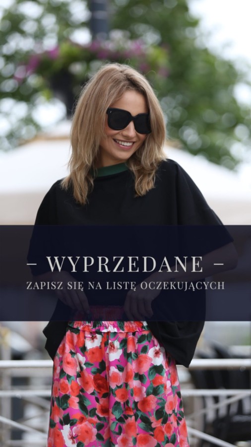 BLUZKA/T-SHIRT "PI" - DZIANINA 