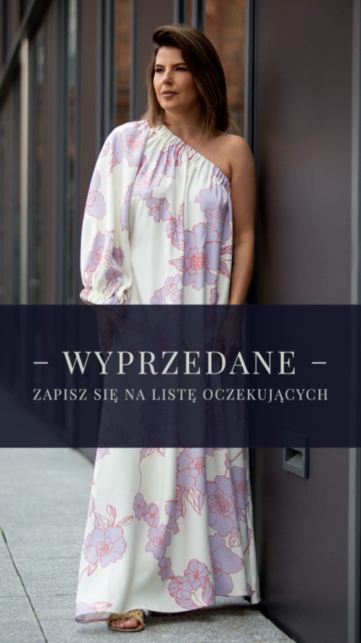 POWIEW - NOWA SUKIENKA NA LATO /  ŚMIETANA Z KWIATAMI