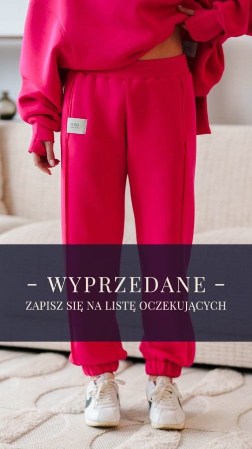 NEW- SPODNIE DRESOWE LENI FUKSJA