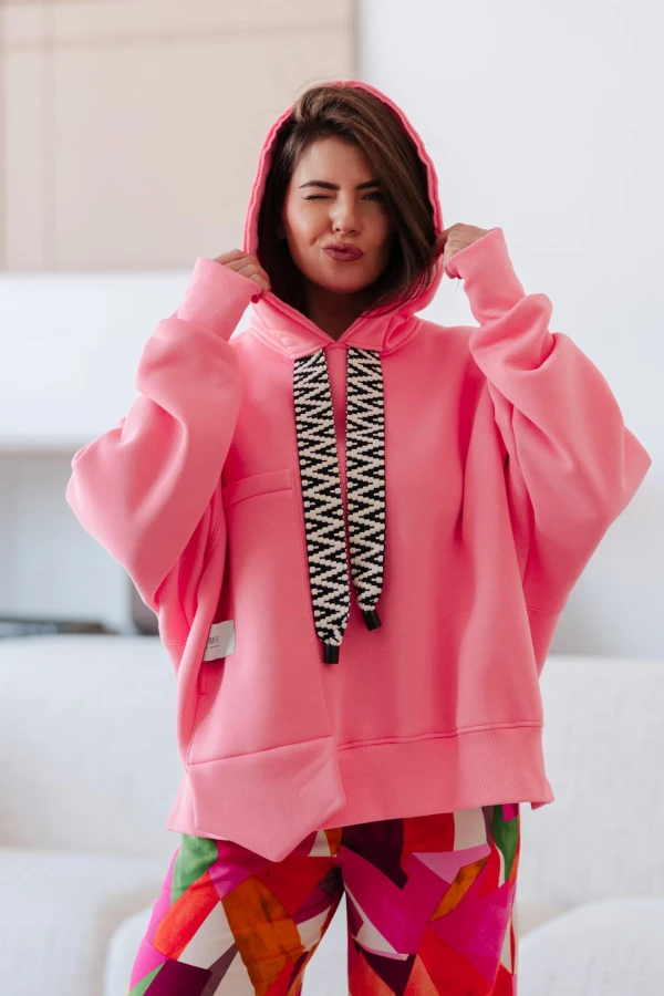 BLUZA Z KAPTUREM NOODIE MAGNOLIA