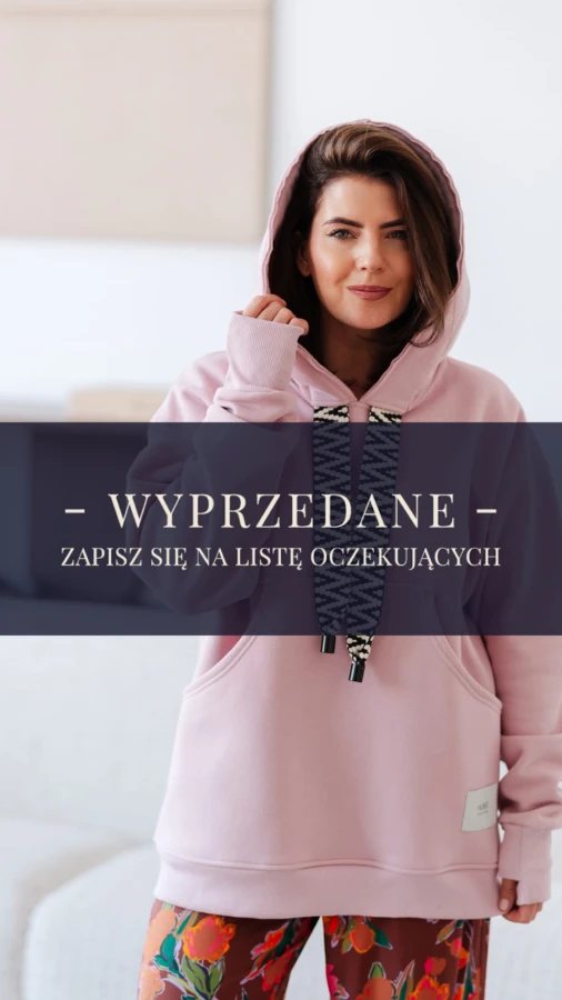 BLUZA MOJEGO CHŁOPAKA SUBTELNY RÓŻ