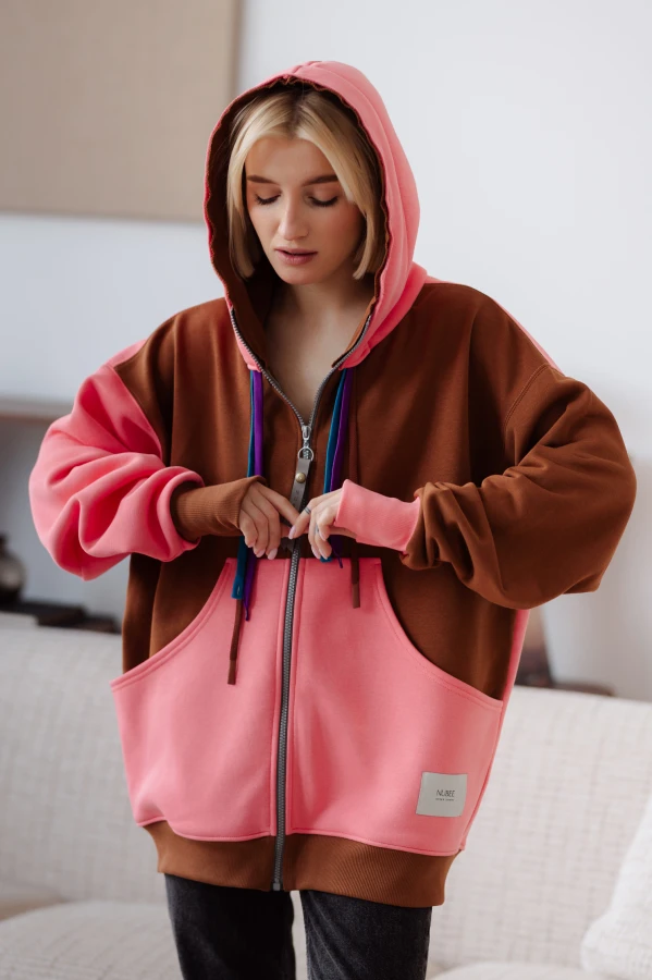 BLUZA MOJEGO CHLOPAKA ROZPINANA - MAGNOLIA & TOFFIE