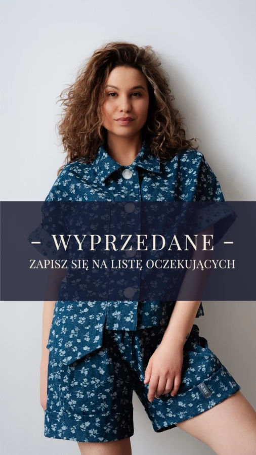 Nowy model. Koszula krótka - denim 
