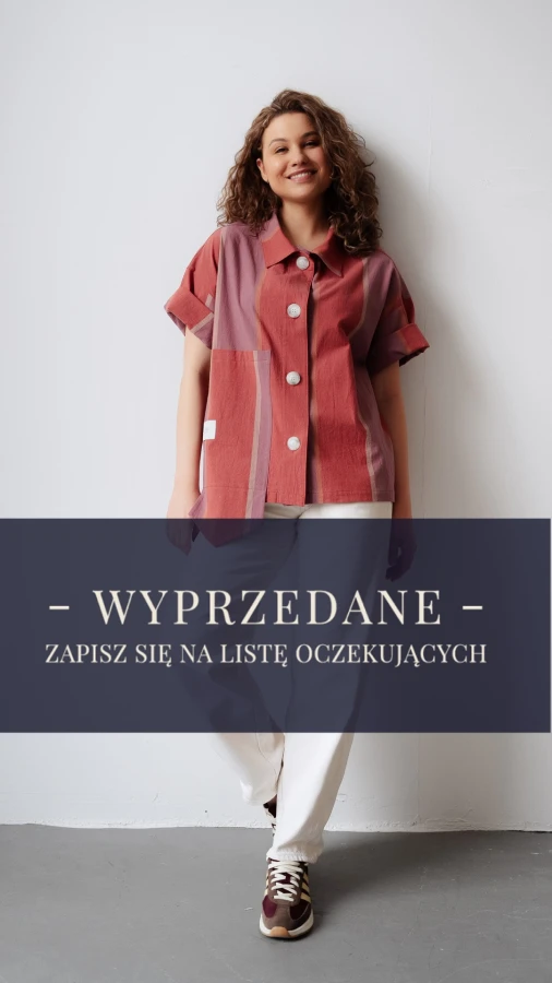 Nowy model. Koszula długa. Pasy płotno 