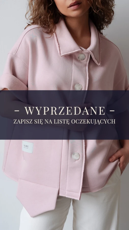 Nowy model. Koszula długa. Dzianina dresowa