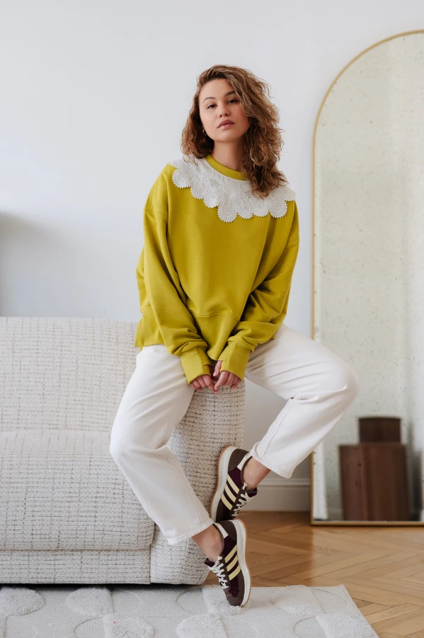 BLUZA ANA GOLDEN LIME