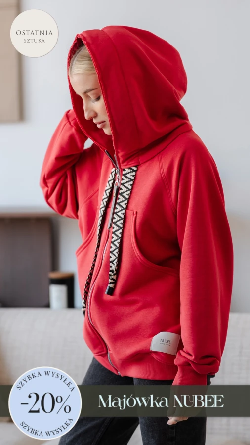 BLUZA KANG00 DŁUGA (62) MALINA