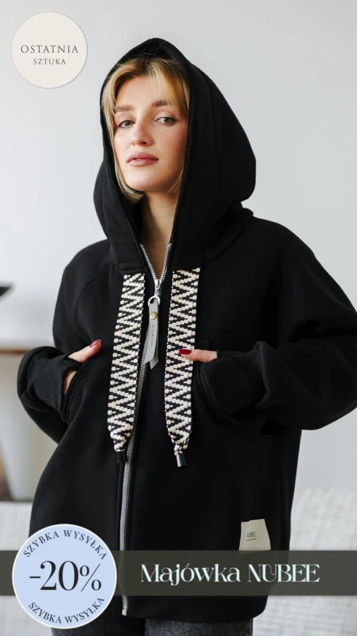 BLUZA KANG00 DŁUGA (62) CZARNY