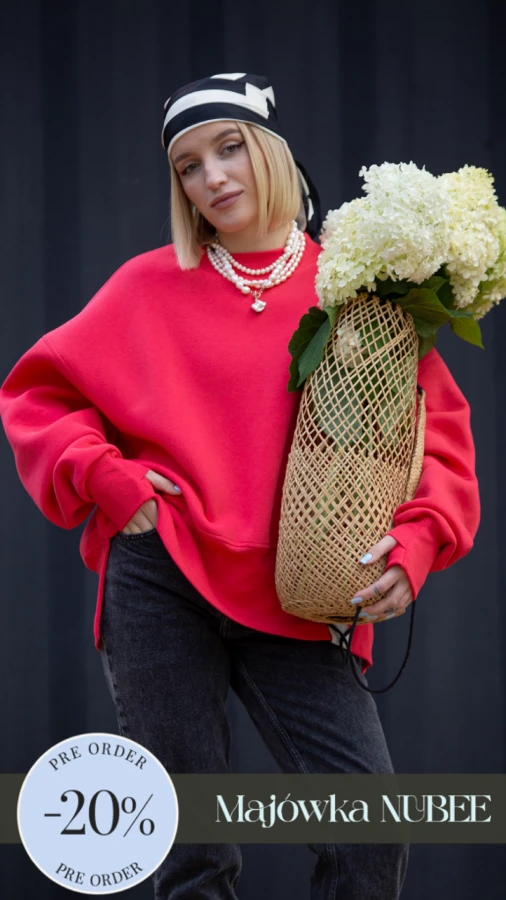 nowy model / BLUZA ANA Hibiskus