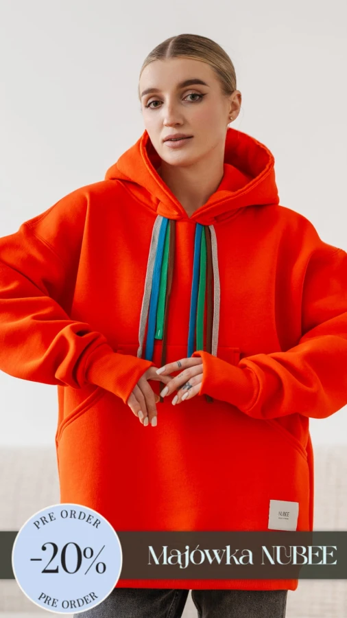 BLUZA MOJEGO CHŁOPAKA POMARAŃCZ