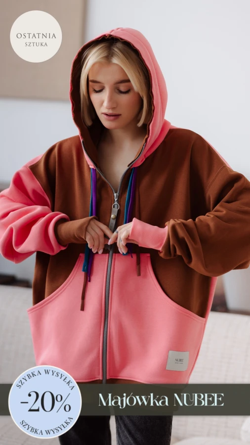 BLUZA MOJEGO CHLOPAKA ROZPINANA - MAGNOLIA & TOFFIE