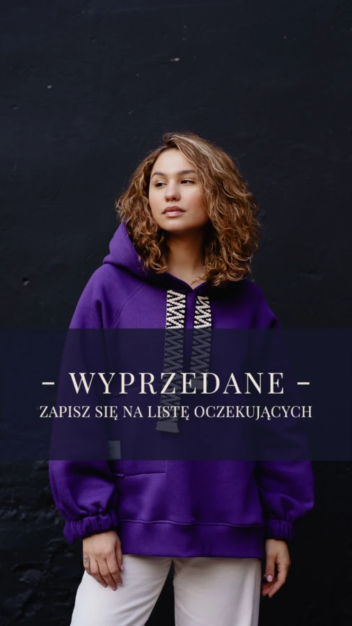 NOWA BLUZA KISS / FIOLET FLUO