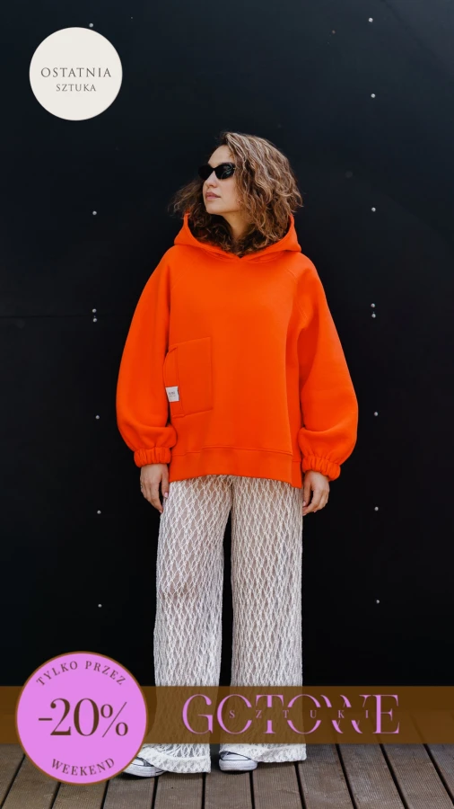 NOWA BLUZA KISS / ORANGE