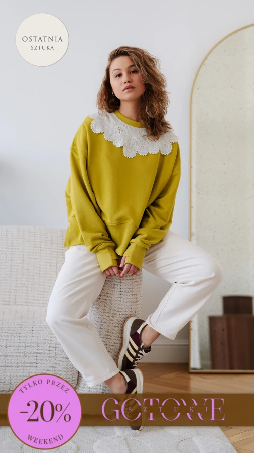 BLUZA ANA GOLDEN LIME