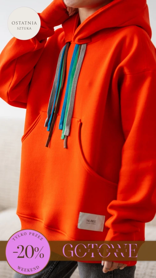 BLUZA MOJEGO CHŁOPAKA POMARAŃCZ