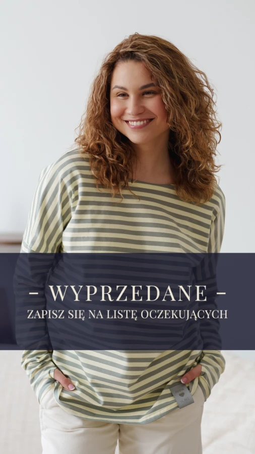 JUSIA LONGSLEEVE DO KARMIENIA PASKI CREAM & SZAŁWIA