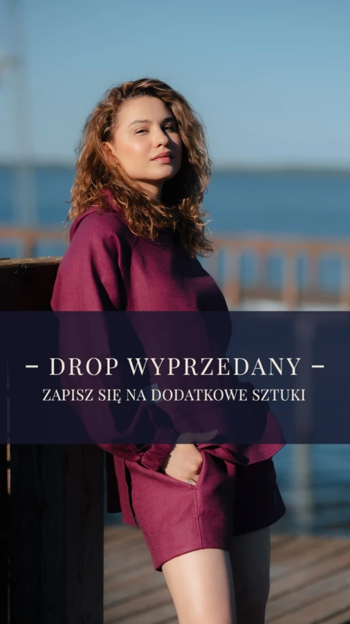 BLUZA KOSZULOWA FIKA RAMIA PURPURA KORALOWA