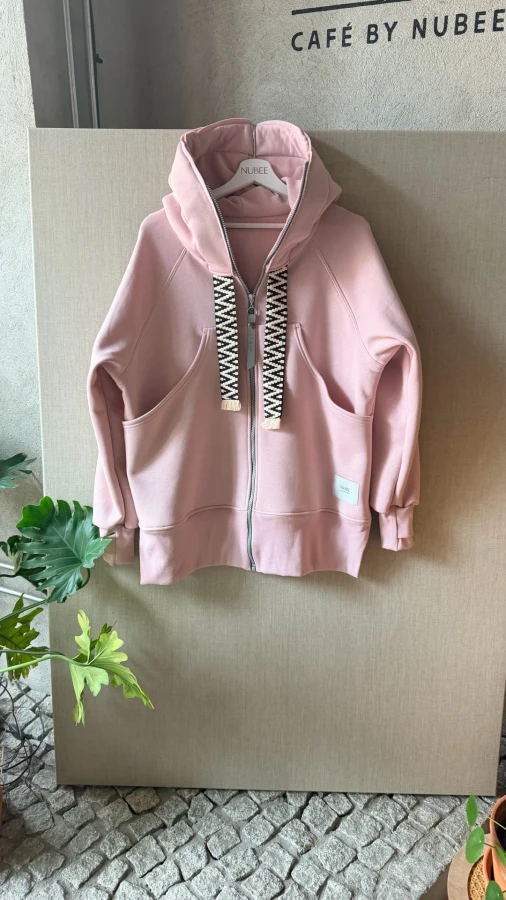 BLUZA KANG00 EXTEND - SUBTELNY RÓŻ
