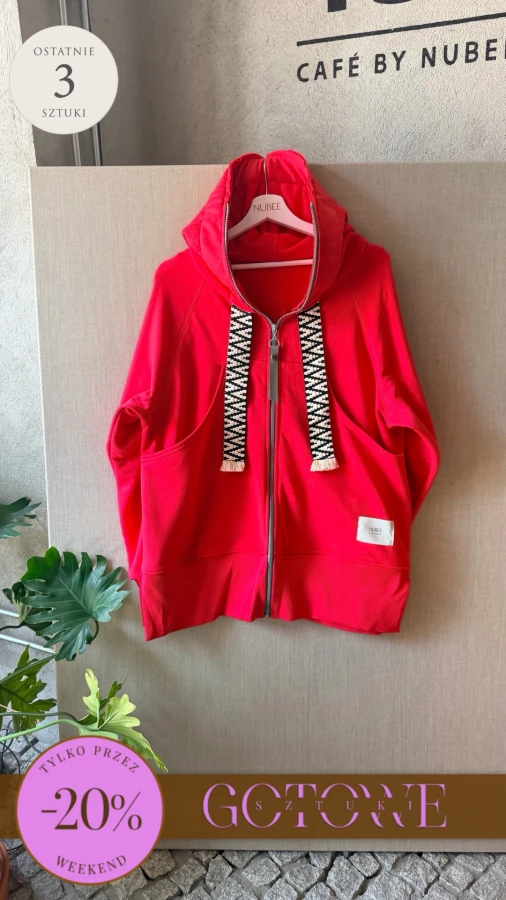 BLUZA KANG00 EXTEND - HIBISKUS