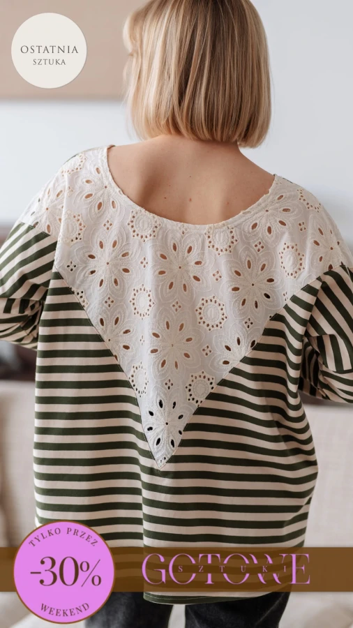 JUSIA LONGSLEEVE PASKI KORONKA