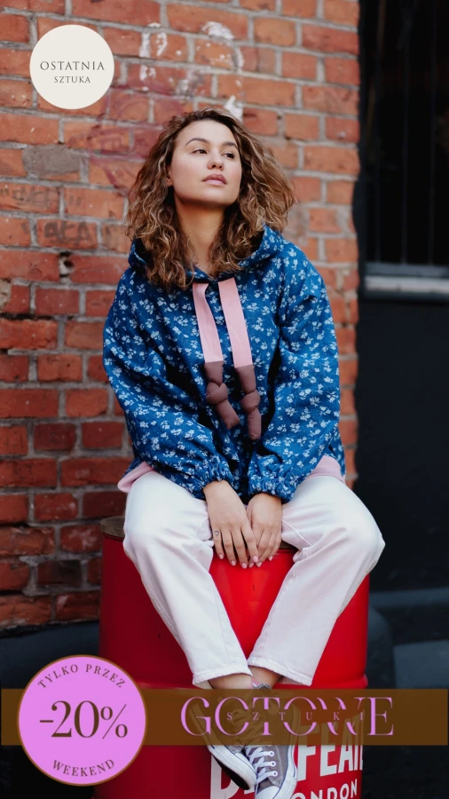 NOWA BLUZA KISS / DENIM