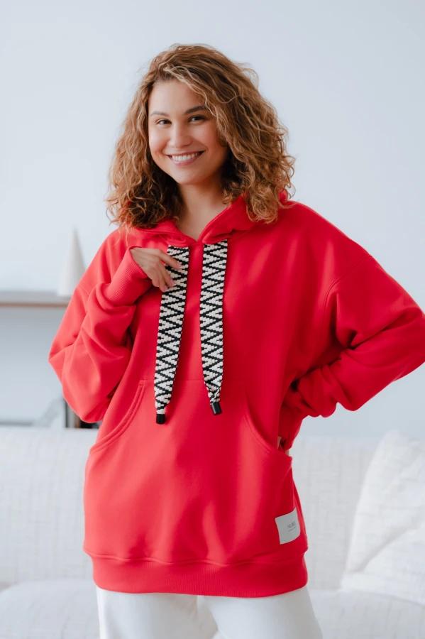 BLUZA MOJEGO CHŁOPAKA - HIBISKUS