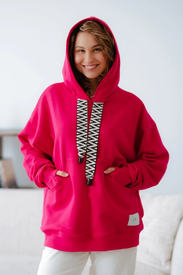 BLUZA MOJEGO CHŁOPAKA - FUKSJA