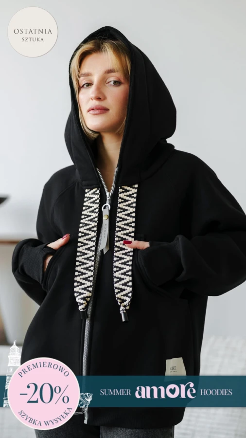 BLUZA KANG00 DŁUGA (62) CZARNY