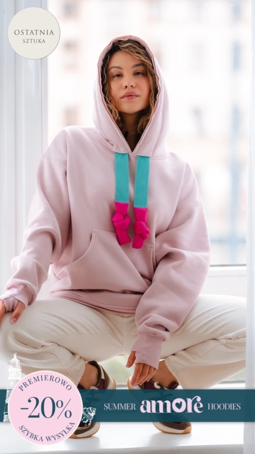 BLUZA MOJEGO CHŁOPAKA SUBTELNY RÓŻ