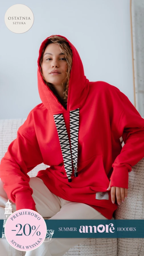 BLUZA MOJEGO CHŁOPAKA - HIBISKUS