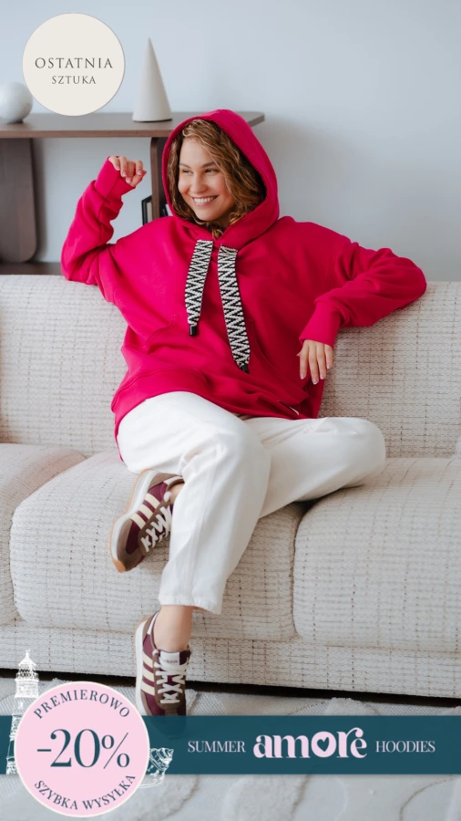 BLUZA MOJEGO CHŁOPAKA - FUKSJA