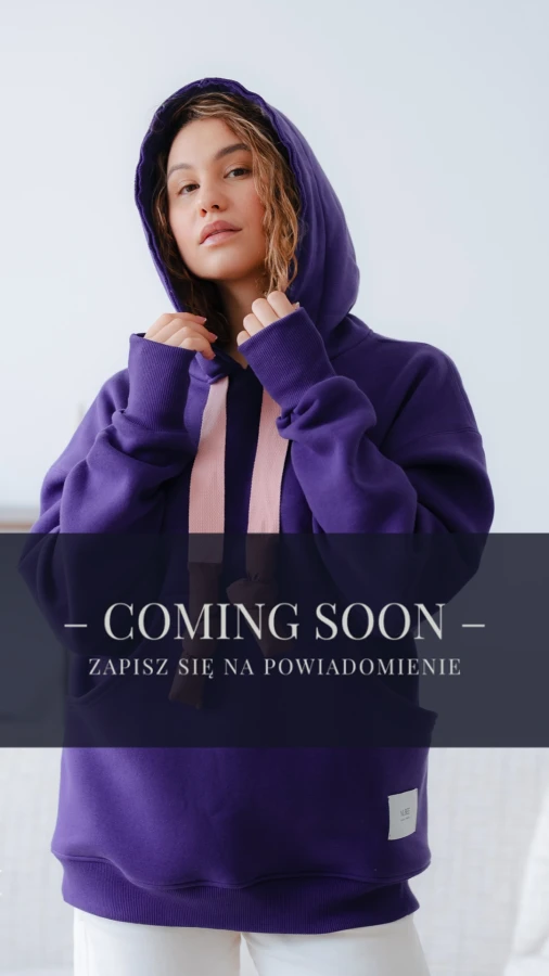 BLUZA MOJEGO CHŁOPAKA FIOLET FLUO