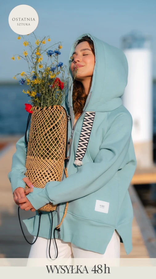 BLUZA KANG00 EXTEND - BLUE SURF