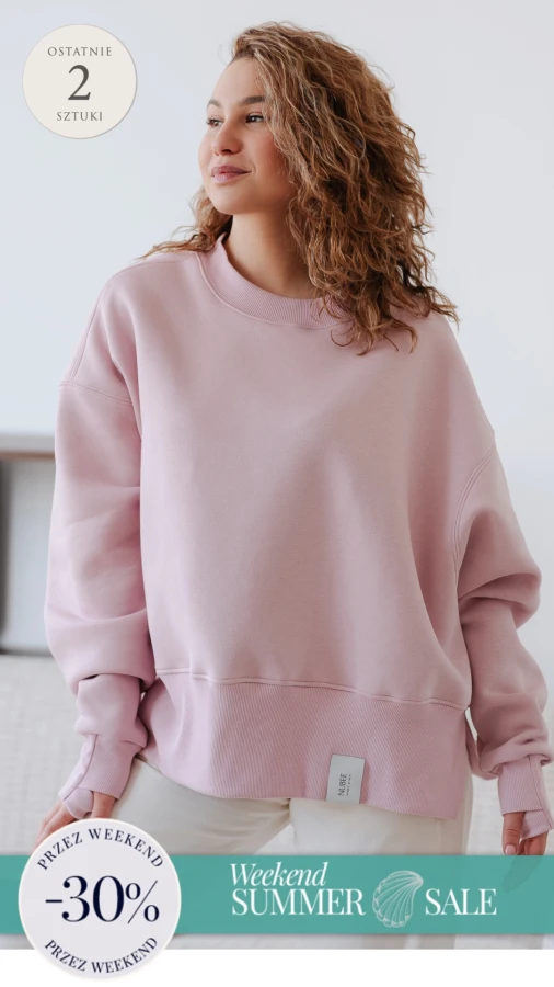 BLUZA ANA SUBTELNY RÓŻ