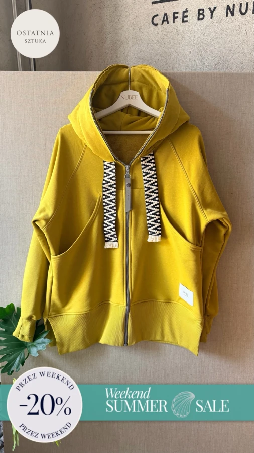 BLUZA KANG00 EXTEND - GOLEN LIME