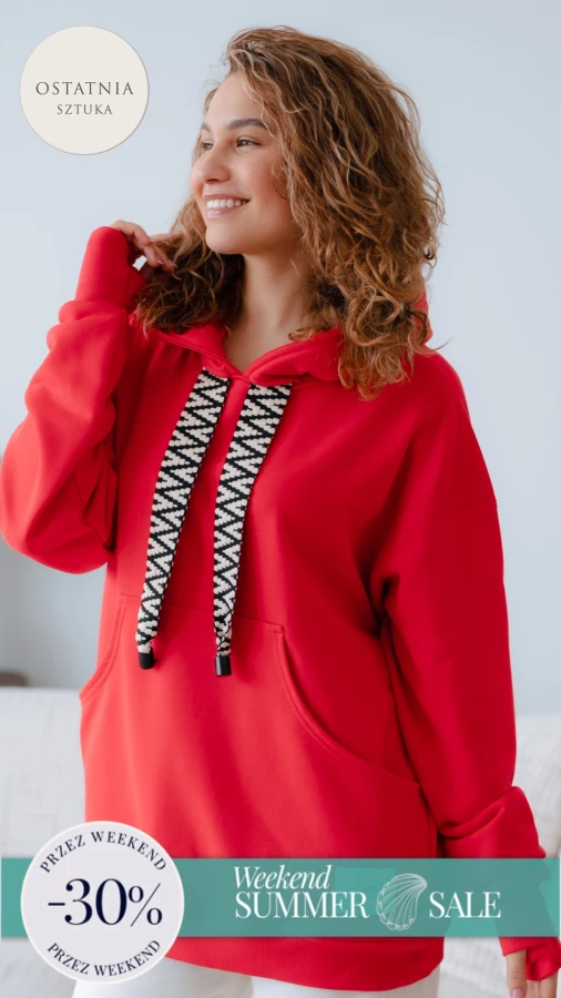 BLUZA MOJEGO CHŁOPAKA - HIBISKUS