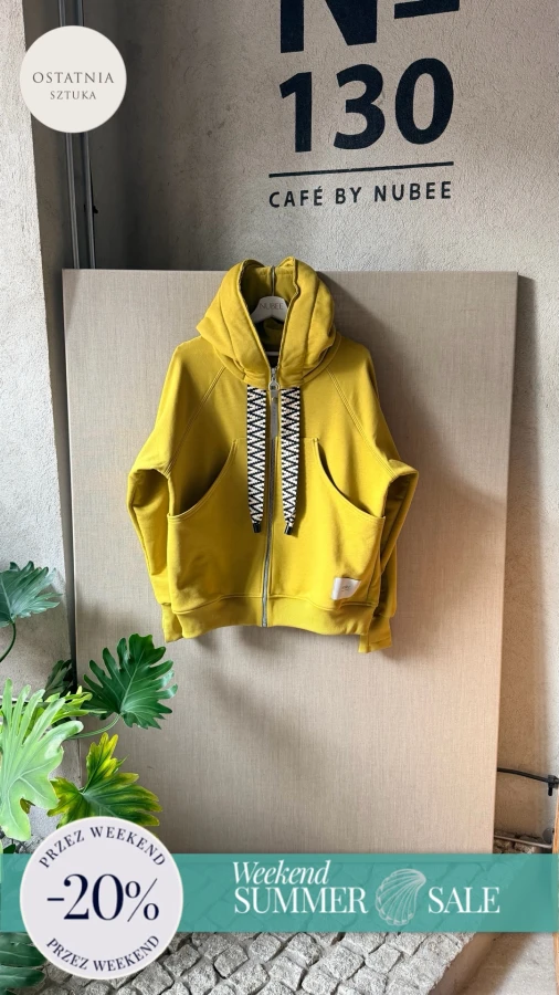 BLUZA KANG00 DŁUGA (62) GOLDEN LIME