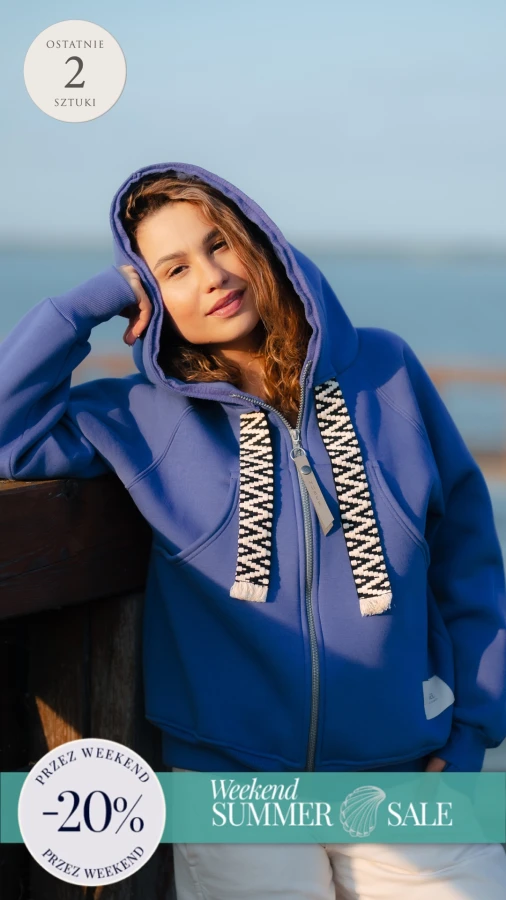BLUZA ROZPINANA KANG00 (62) - VERY PERI