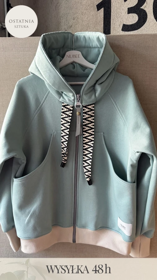  BLUZA KANG00 DŁUGA (62) - BLUE SURF