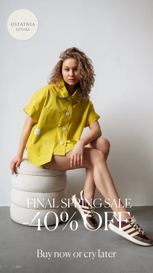 Nowy model. Koszula krótka  - limonka