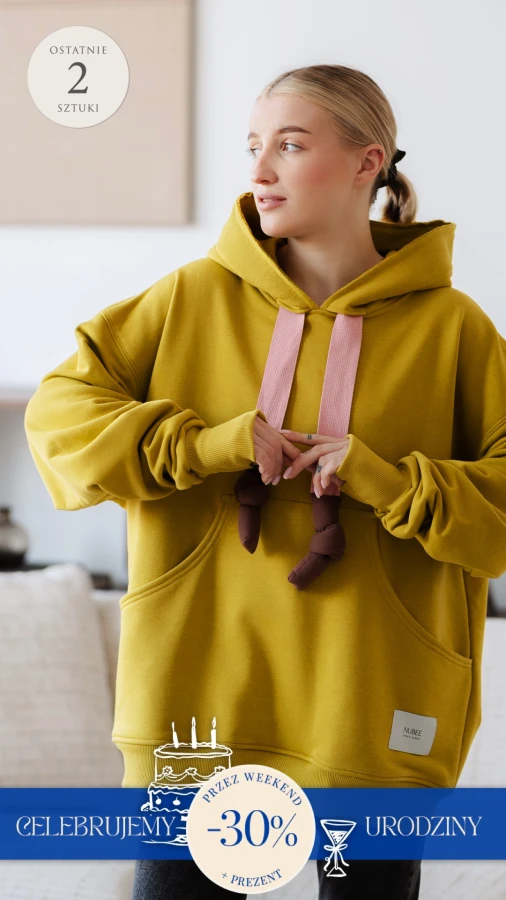 BLUZA MOJEGO CHŁOPAKA GOLDEN LIME