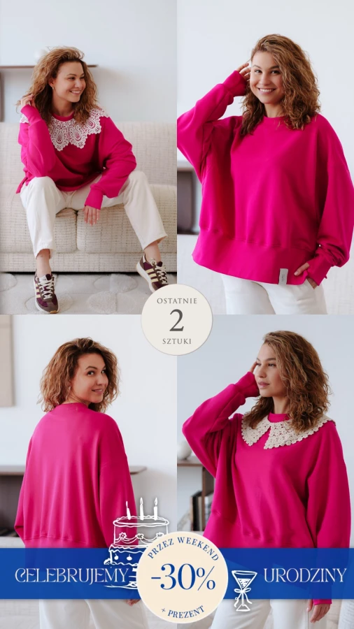 BLUZA ANA FUKSJA