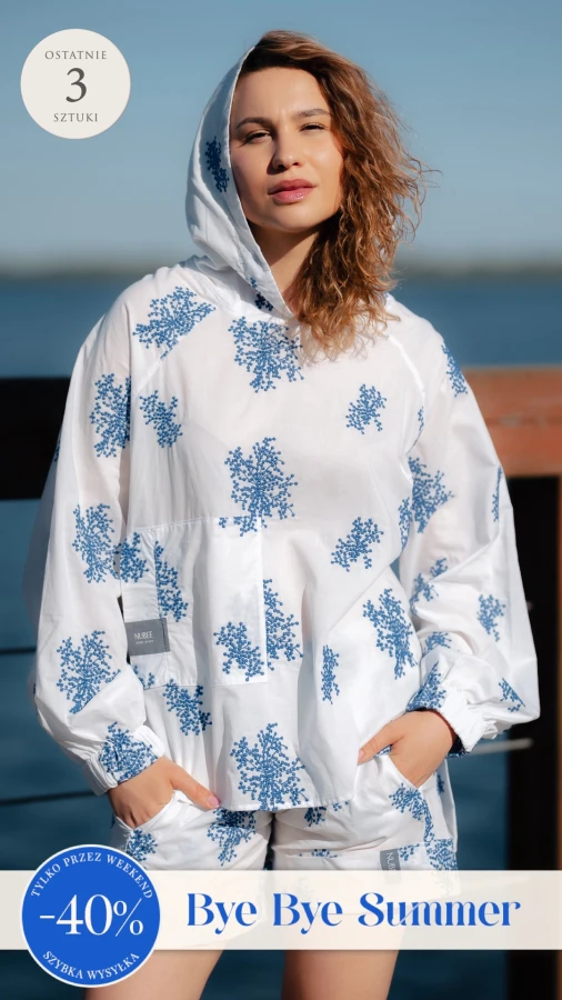 BLUZA KOSZULOWA FIKA BATYST HAFT