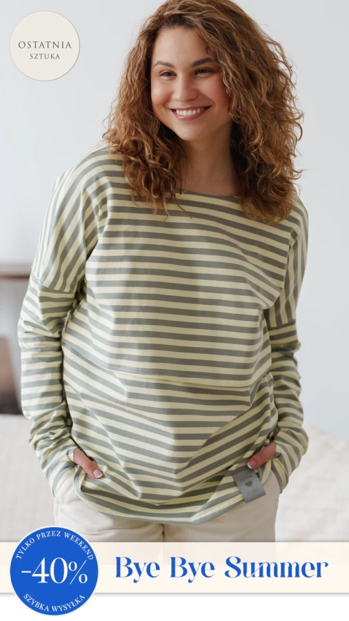 JUSIA LONGSLEEVE DO KARMIENIA PASKI CREAM & SZAŁWIA