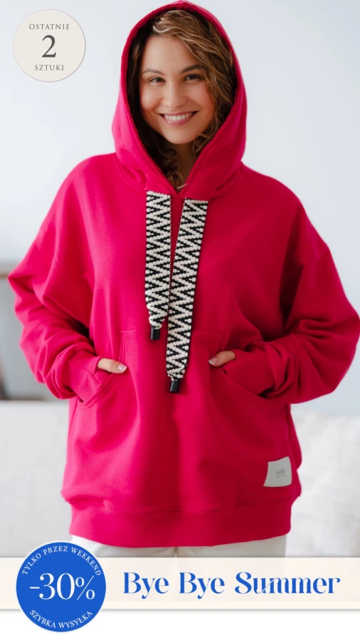 BLUZA MOJEGO CHŁOPAKA - FUKSJA