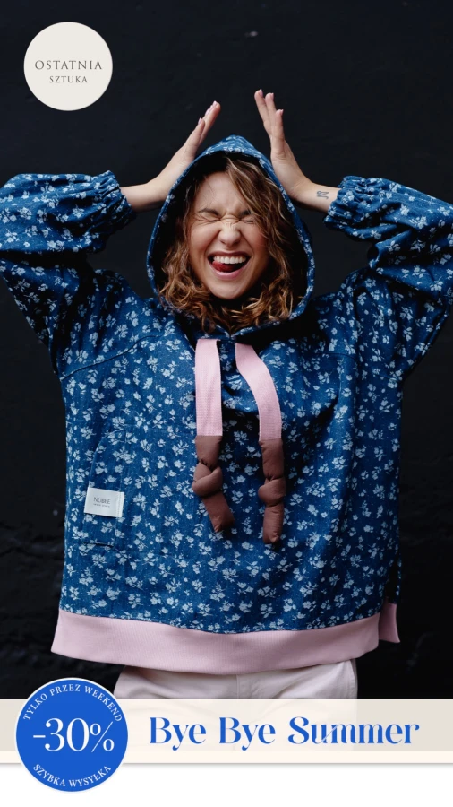 NOWA BLUZA KISS / DENIM