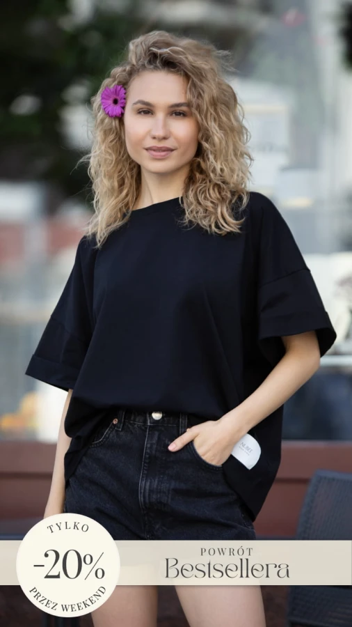 T-SHIRT "PI" / BLACK