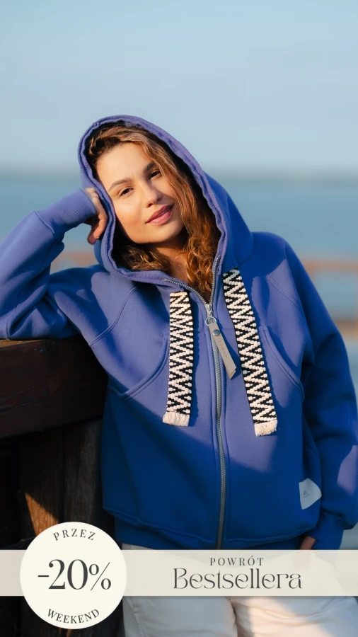 BLUZA ROZPINANA KANG00 (62) - VERY PERI