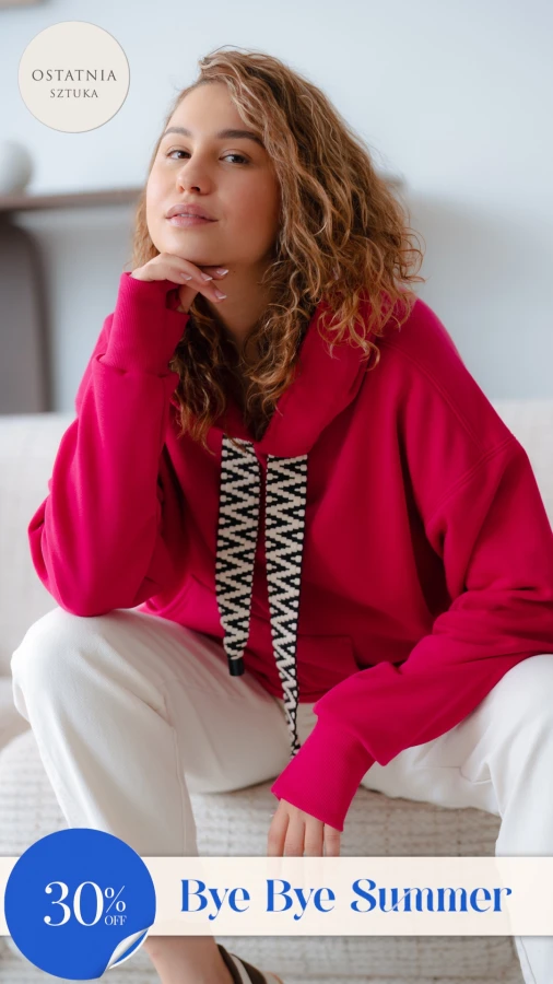 BLUZA MOJEGO CHŁOPAKA - FUKSJA